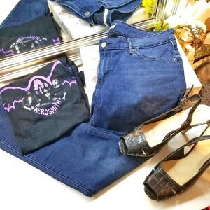 Levi's 711 Blue Skinny Irregular Whiskered Jeans